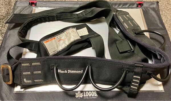 【超希少プレミア!】Black Diamond 創業時旧ロゴ ハーネス M USA製