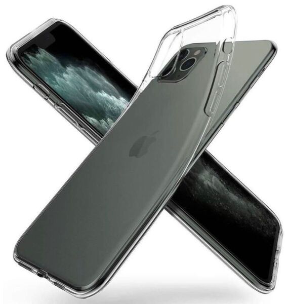 iPhone 11 Pro ケース 5.8インチ 超薄型 全透明 TPU クリア