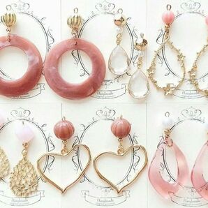 ハンドメイドピアス/イヤリング セット