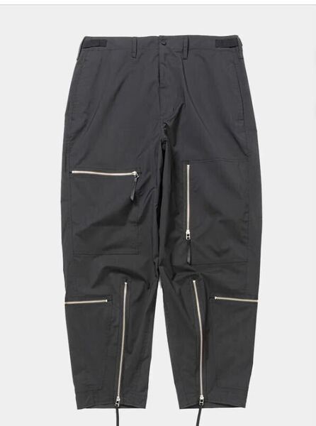 即完売 希少 美品 送料込 meanswhile ミーンズワイル ALPINIX FLIGHT PT OFF BLACK パンツ カーゴ ワイド アウトドア
