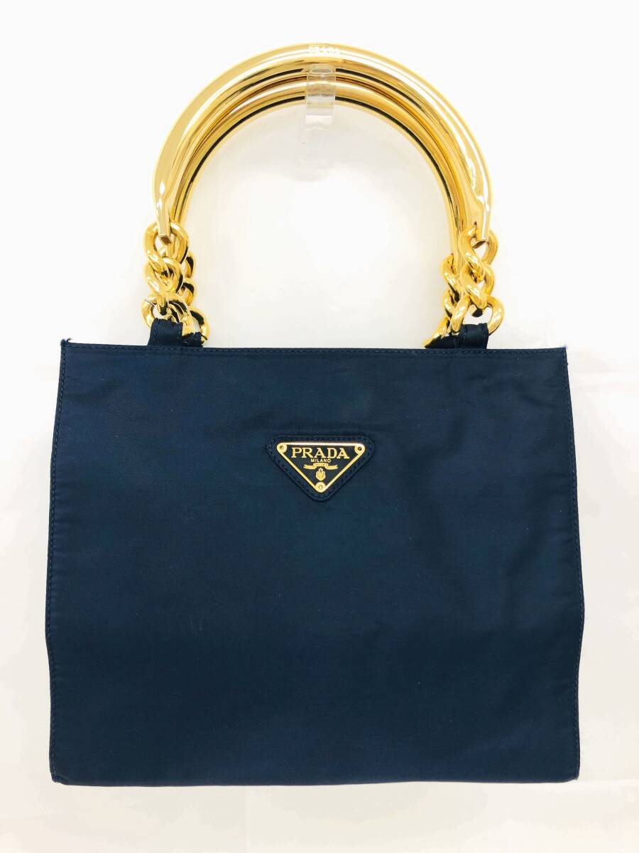 Yahoo!オークション -「ゴールドハンドル」(プラダ一般) (かばん Yahoo!オークション -「ゴールドハンドル」(プラダ一般) (かばん