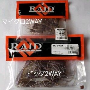 レイドジャパン MICRO 2WAY BIG2WAY ダブルネイルリグ 金森 ②