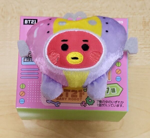 BT21 BABY ROBOT オリジナルぬいぐるみバッジ