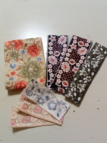 インド刺繍リボン ハギレ