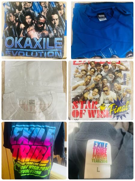 EXILEライブTシャツ パーカー H&Mのデニムジャケット
