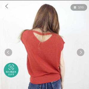 サマーニット カットソー トップス