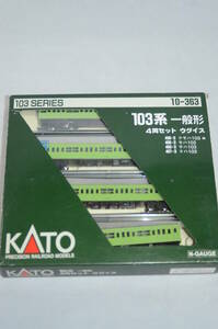 KATO Nゲージ 10-363 103系 一般形 4両セット ウグイス