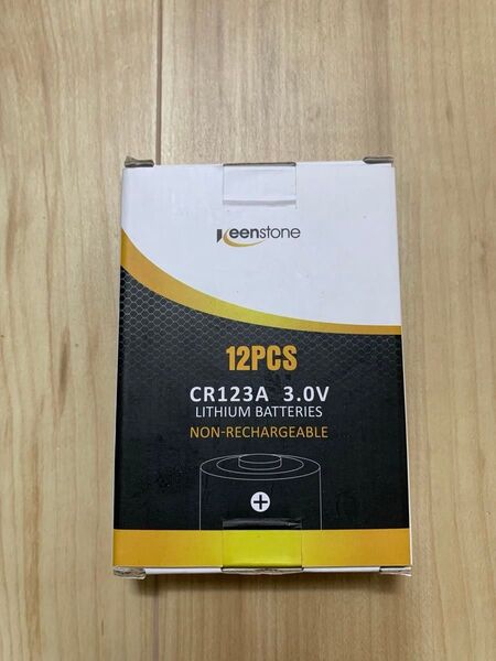 【新品 未使用】CR123A 3.0V 電池 リチウム電池 12本入り