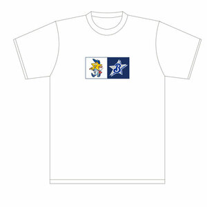 横浜ベイスターズ ホッシー ベイスターズ ロゴ 両面プリント Tシャツ Ｌサイズ 横浜DeNAベイスターズ