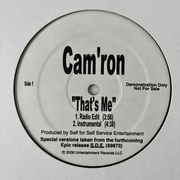 Cam'ron - That's Me (プロモオンリー) (Promo)