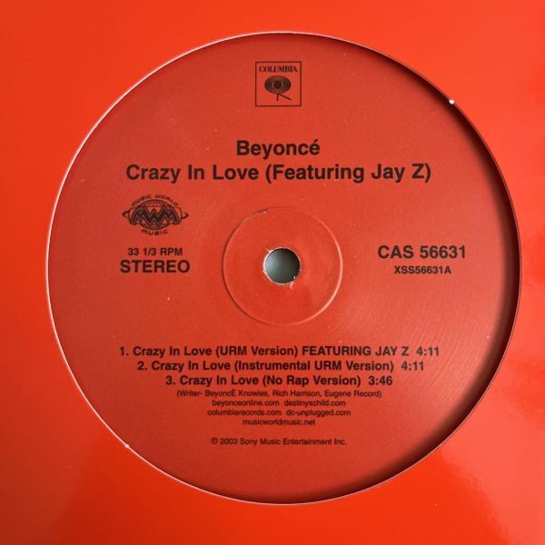 Beyonce Feat. Jay Z - Crazy In Love (プロモオンリー) (Promo)