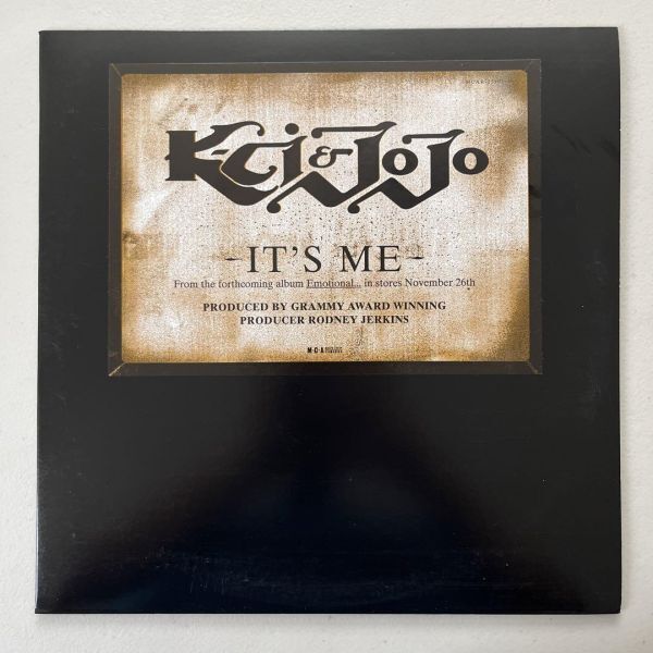 K-Ci & JoJo - It's Me (USオリジナル/プロモオンリー/Promo)
