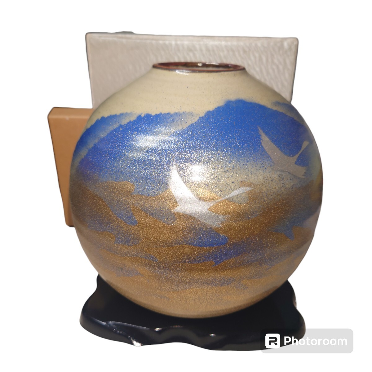 2025年最新】Yahoo!オークション -九谷焼 花瓶 鶴の中古品・新品