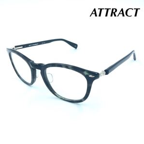 売り尽くしSALE■ATTRACT アトラクト ATP1118 メガネフレーム BGD Eyeglass Frames ブルーグレーデミ 眼鏡 伊達メガネ