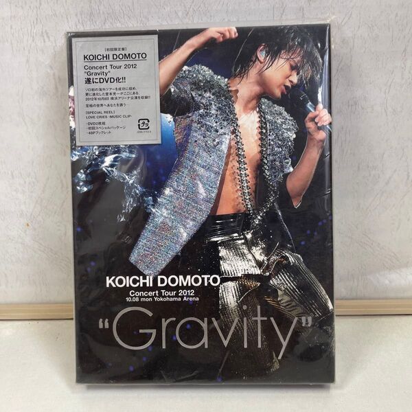 堂本光一 2DVD/KOICHI DOMOTO Concert Tour 2012 Gravity 初回盤 13/7/3発売