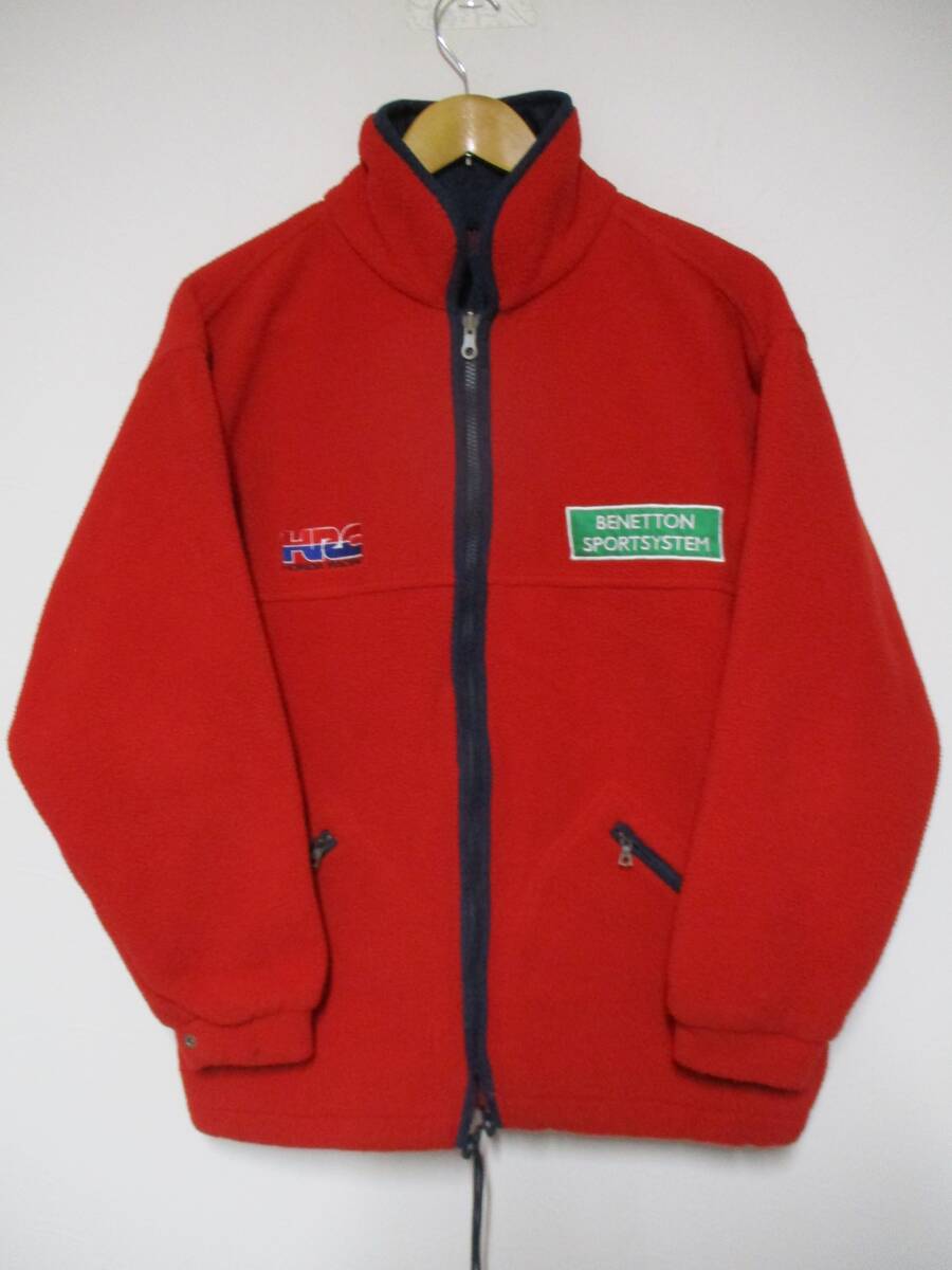 当時物 HONDA HRC ホンダレーシング BENETTON SPORTSYSTEM ベネトン フリースジャケット Mサイズ