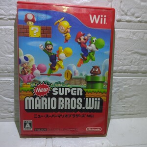 空箱として販売です。ディスクはオマケ、取扱説明書なし。 Wii ニュー スーパーマリオブラザーズ