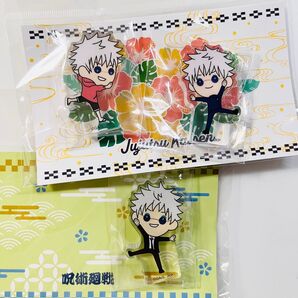 呪術廻戦 たすっこ ミニアクリルブロック 高専時代ver. 沖縄ver. スーツver. 五条悟 3点セット