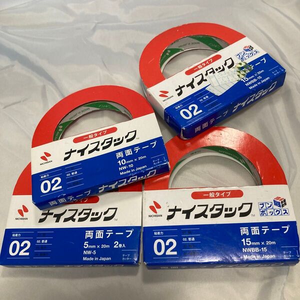 ナイスタック ニチバン 両面テープ 4巻 まとめ売り