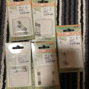 ガラス管ヒューズ fgbo 250v ac500a 冨士端子工場株式会社