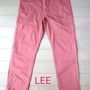 LEE カラー パンツ