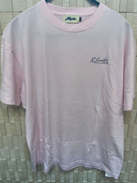 nasngwam ライトピンク mornings star tee Lサイズ sushine studio