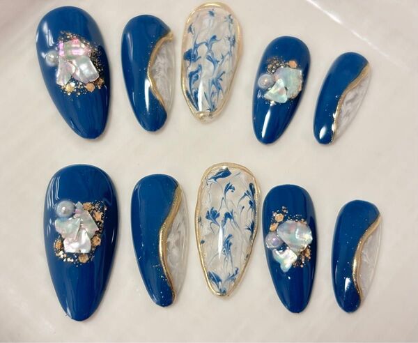 No. 15 現品 ネイルチップ ニュアンスネイル