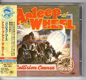 *ASLEEP AT THE WHEEL(a сон * at * The * колесо )/Collision Course*78 год Release. Western * swing. большой название запись!* первый CD.!