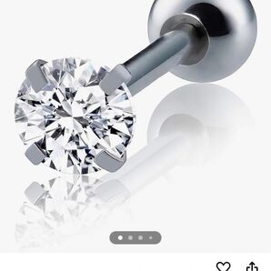 ピアス6点 クリア