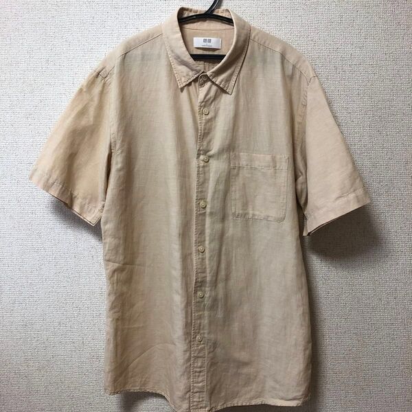 UNIQLO 半袖シャツ メンズLサイズ