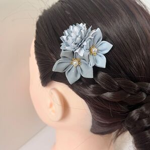 ハンドメイド つまみ細工 髪飾り 浴衣 着物