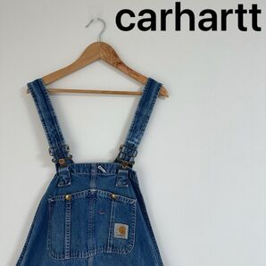 美品【carhartt カーハート】デニムオーバーオール
