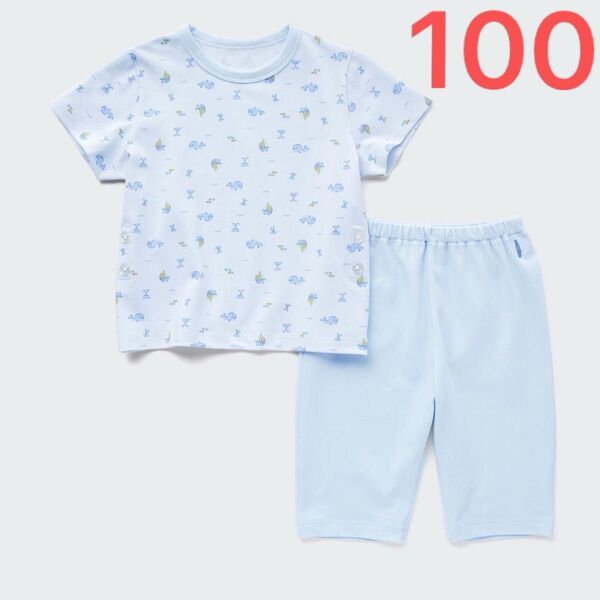 ユニクロ ドライパジャマ 100 半袖 パジャマ