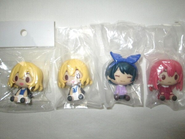 ★新品 中古 一番くじ 彼女、お借りします 満足度4~夏模様、恋模様。~ E賞 ちょこのっこ フィギュア 七海麻美 更科瑠夏 桜沢墨 衣装姿★