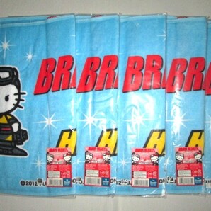 ★新品 2012年 映画 ブレイブハーツ BRAVE HEARTS 海猿 ハローキティ フェイスタオル 5点 HelloKitty 海上保安官 特殊救難隊 フジテレビ★