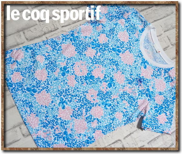 ☆le coq sportif ルコックスポルティフ 刺繍入りプリントTシャツ☆