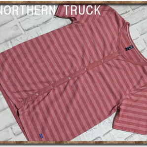 美品!!☆NORTHERN TRUCK ノーザントラック ボーダー半袖カットソー☆