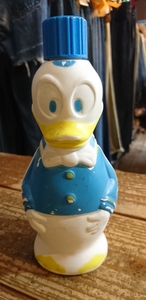 70s vintage donald duck soaky Vintage Donald Duck шампунь бутылка 