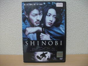 ★SHINOBI シノビ DVD(レンタル版)★主演 仲間由紀恵 オダギリジョー 沢尻エリカ 黒谷友香 椎名桔平 他