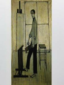 Art hand Auction Bernard Buffet, painter, Extremely rare art book, New frame included, iata, Painting, Oil painting, Portraits