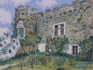 Art hand Auction Maurice Utrillo, Schloss, seltene Kunstbuchgemälde, Ganz neu mit Rahmen, Salz, Malerei, Ölgemälde, Natur, Landschaftsmalerei