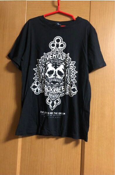 メンズM☆オーバードーズ♪スカルプリントTシャツ♪ビジュアルパンクロックサブカルy2k