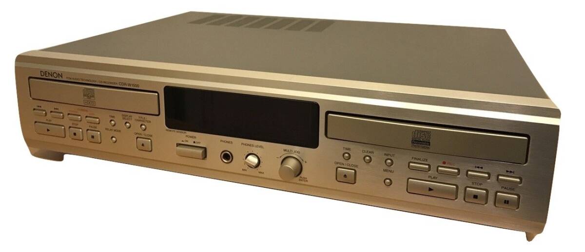 2025年最新】Denon CDR-W1500 CDレコーダー オーディオ機器 2025年最新】Denon CDR-W1500 CDレコーダー オーディオ機器