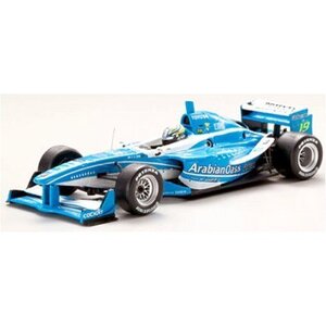【中古】エブロ 1/43 アラビアンオアシス F/ニッポン 2007 #19ブルー/ホワイト (レジンモデル) 完成品