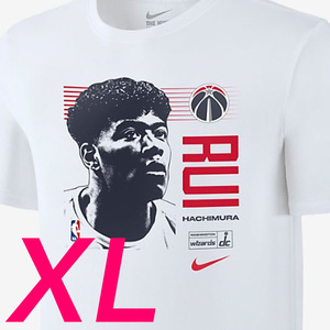 XLサイズ | NIKE ナイキ 八村塁 NBA ドラフト記念Tシャツ ホワイト ワシントン・ウィザーズ【新品・未使用】
