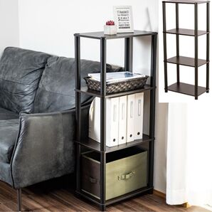 オープンラック4段 システムラック 隙間ラック 収納ラック OP4CB