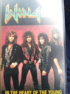 Winger IN the heart of the young VHS video 19712