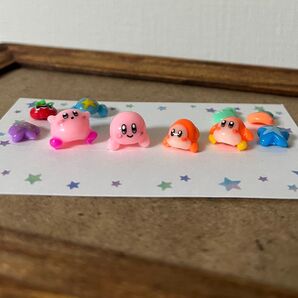 3dネイルパーツ【カービィ ワドルディ 寝そべりパーツ スター アイテム 痛ネイル】