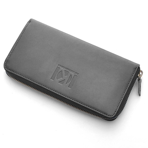 【ブラックフライデータイムセール】【送料込み】【限定】【新品】【税込み】栃木レザー☆日本製☆赤タグ☆ラウンドロングウォレット BK