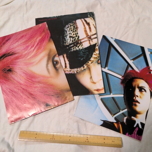 hide ポスター×3枚セット★クレアシオン他雑誌付録 美品&傷あり レアかも?X